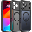 Матовий чохол для iPhone 17 Pro, для MagSafe, із захистом камери, чорний