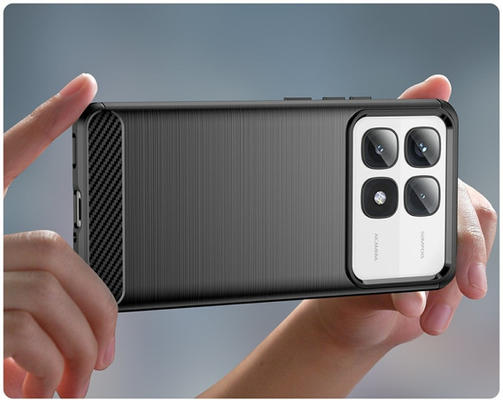 Чoхол до Xiaomi 14T, Carbon, чорний