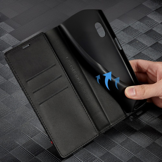 Чохол-фліп для Samsung Galaxy A26, Carbon LC.IMEEKE, чорний