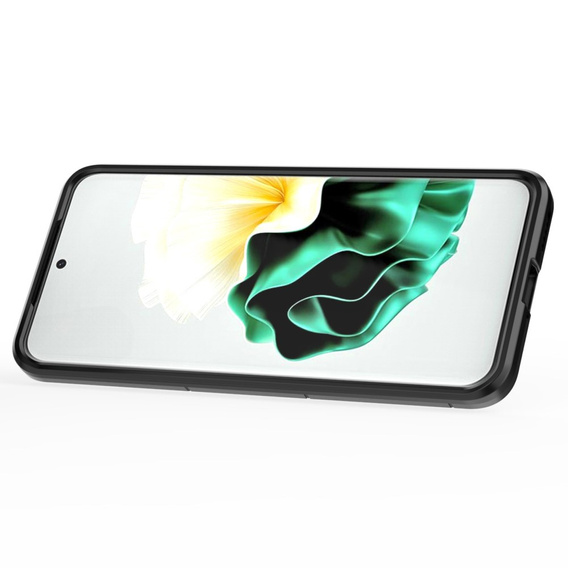 Чехол до Huawei P60 / P60 Pro, Kickstand Ring, чёрный