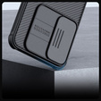 Чохол NILLKIN для Samsung Galaxy A55 5G, Silicone CamShield Case for MagSafe, чорний