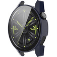 2в1 чехол и защитное стекло для часов Huawei Watch GT 3 42mm, Case, Dark Blue