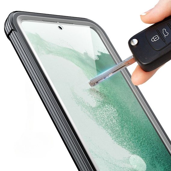 Чехол для Samsung Galaxy S24, Shockproof, с пленкой, чёрный