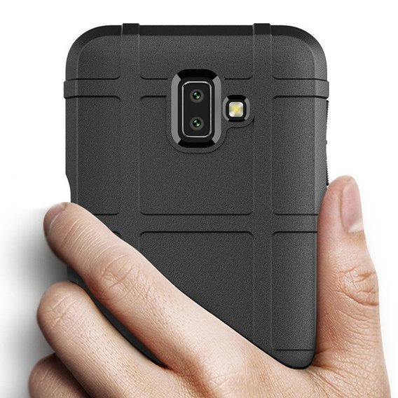 Чoхол до Samsung Galaxy J6+ Plus, Rugged Shield, чорний