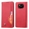Чoхол Wallet до Poco X3 NFC, Card Set, Red