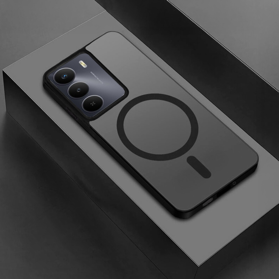 Чохол для Realme 14X / Realme C75, для MagSafe, ERBORD Matt Case, чорний