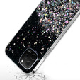 Чoхол до Huawei Nova Y61, Glittery, чорний