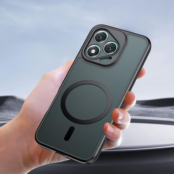 Чехол для Honor 400 Lite, для MagSafe, ERBORD Matt Case, чёрный
