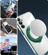 Магнитный чехол для Samsung Galaxy S24 FE, для MagSafe, зелёный