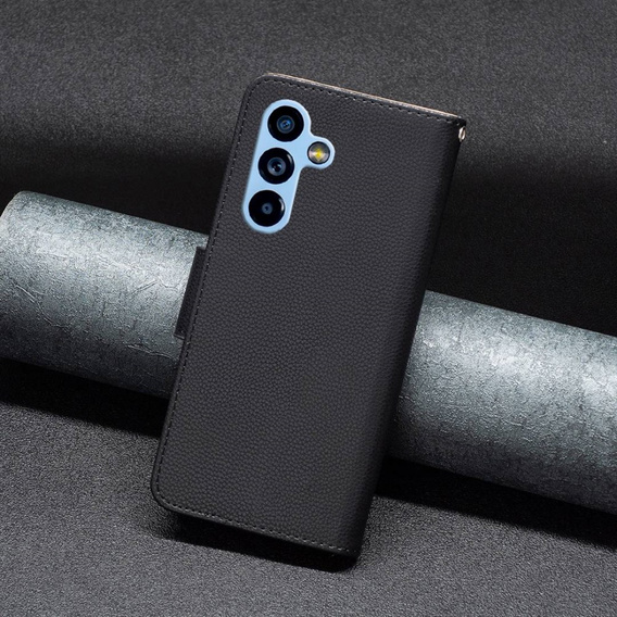 Чохол-книжка для Samsung Galaxy A54 5G, Wallet Litchi Magnet, чорний