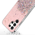 Чoхол до Samsung Galaxy S22 Ultra 5G, Glittery, рожевий