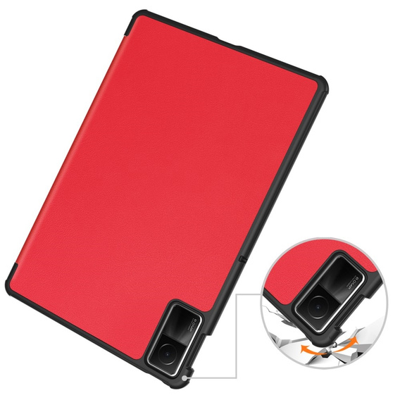 Чехол для Xiaomi Redmi Pad SE 11", Smartcase, красный