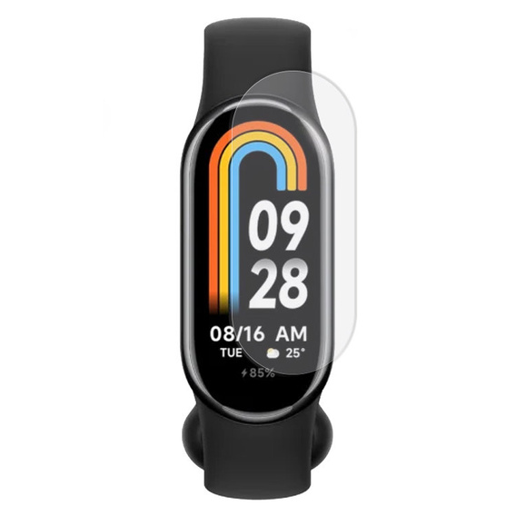 3x Гидрогелевая фольга ERBORD для Xiaomi Smart Band 10 / 9 / 8