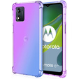 Чохол для Motorola Moto E13, Gradient Dropproof, Фіолетовий / синій