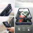 Бронированный чехол для Samsung Galaxy S21 Ultra, Dexnor Full Body, синий