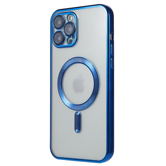 Чехол до iPhone 12 Pro, MagSafe Hybrid, синий