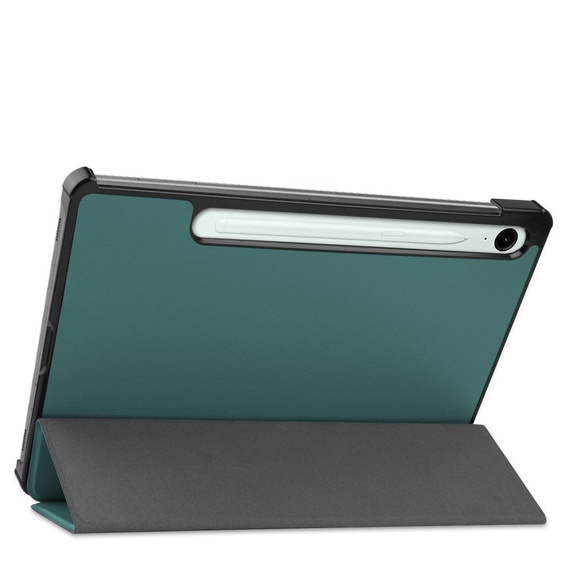 Чехол для Samsung Galaxy Tab S9 FE, Tri-fold, зелёный