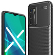 Чехол до Oppo A16, Carbon Gel, чёрный