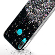 Чoхол до Huawei Y6 2019 / Honor 8A, Glittery, чорний