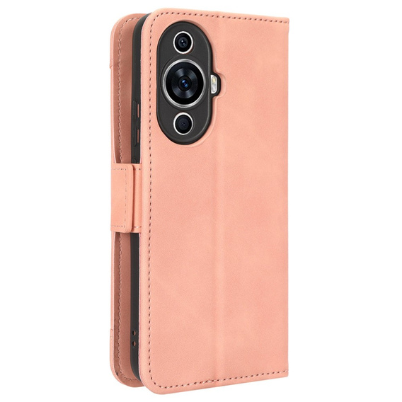 Откидной чехол для Huawei Nova 11, Card Slot, розовый
