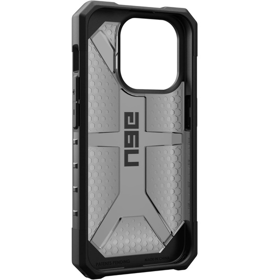 чохол Urban Armor Gear для iPhone 15 Pro, Plasma, сірий