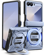 Чохол Tongate MECH з MagSafe для Samsung Galaxy Z Flip7 FE / Z Flip6, синій