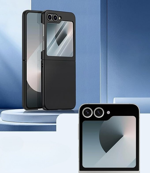 Чехол для Samsung Galaxy Z Flip7 FE / Z Flip6, PC Case, чёрный