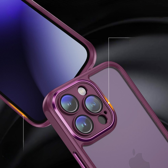 Чохол для iPhone 11 Pro Max, ERBORD Impact Guard, бордовий
