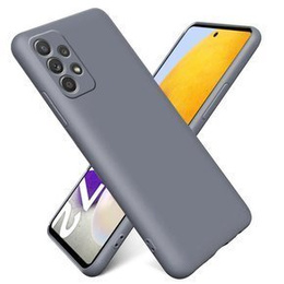 Чoхол до Samsung Galaxy A72 / A72 5G, Silicone Lite, лавандово-сірий