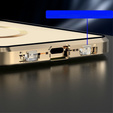 Магнітний чохол Dual Glass MagSafe для iPhone 15 Pro, золотий