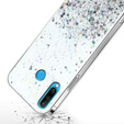 Чехол до Huawei P30 Lite, Glittery, прозрачный