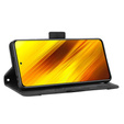 Откидной чехол для Xiaomi Poco X3 NFC / Poco X3 Pro, Card Slot, чёрный