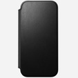 Чехол Nomad для iPhone 17 Pro Max, современный кожаный фолиант, черный