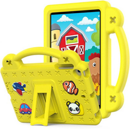 Детский чехол для iPad mini 7.9" 2019/2015/2014/2013/2012 (5/4/3/2/1 gen.), Cute Patterns, с подставкой, жёлтый