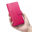 Чехол Wallet до Motorola Moto G31 / G41, Clover, Rose Gold