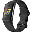 Чехол со встроенным стеклом для Fitbit Charge 5, Black