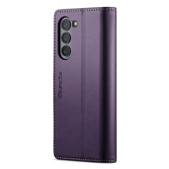 CASE фліп-чохол для Samsung Galaxy Z Fold6 5G, Litchi Wallet, фіолетовий