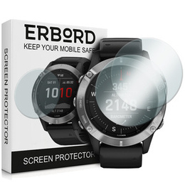 Захисне скло 2х Erbord для дисплею смарт годинника Garmin Fenix 6/6 Pro