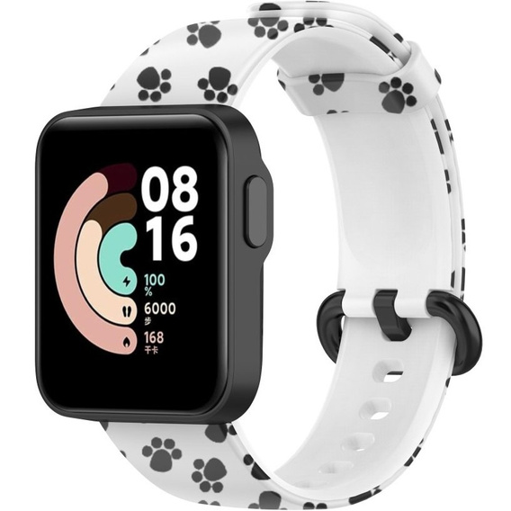 Силиконовый ремешок для Xiaomi Mi Watch Lite, Paw