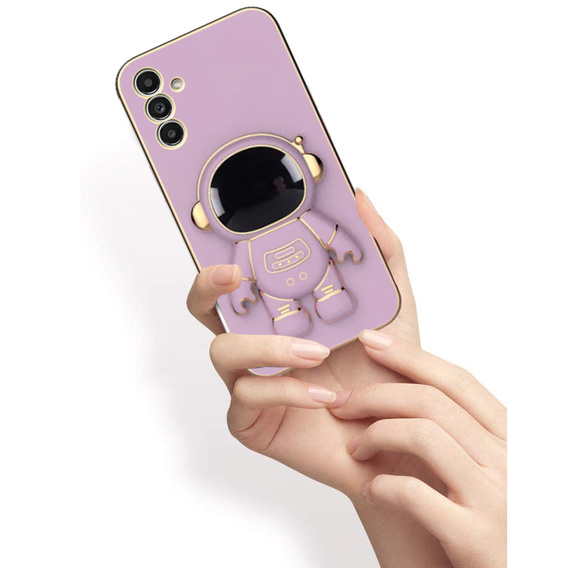 Чoхол до Samsung Galaxy M34, Astronaut, фіолетовий