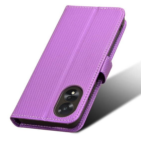 Чохол-книжка для Oppo A38 4G / Oppo A18 4G, Wallet Smart Magnet, фіолетовий