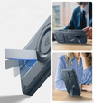 Бронированный чехол для iPhone 15, Dexnor CamProtect MagSafe, зелёный (Две рамки)