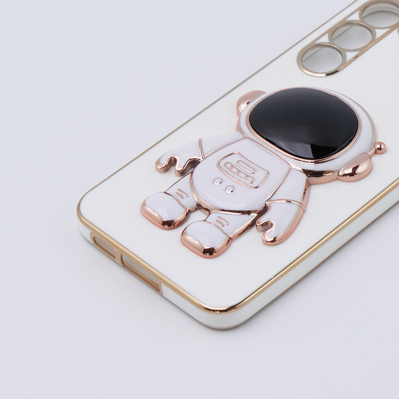 Чoхол до Samsung Galaxy S23 Plus, Astronaut, білий