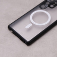 Магнітний чохол Dual Glass MagSafe для Samsung Galaxy S23 Ultra, чорний