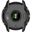 2в1 чохол та захисне скло для годинника Garmin Forerunner 955, Black