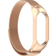 Браслет Milanese для Xiaomi Mi Band 7/7 NFC - Rose Gold