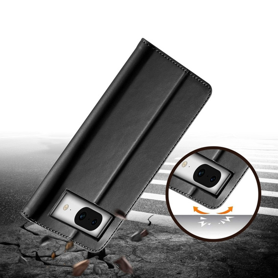 Чохол-книжка для Google Pixel 8A, LC.IMEEKE, чорний