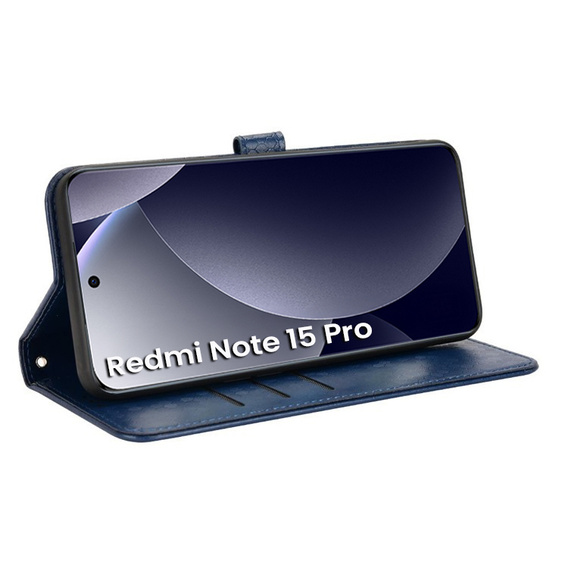 Чохол з клапаном Wallet Rhombus для Xiaomi Redmi Note 15 Pro 4G