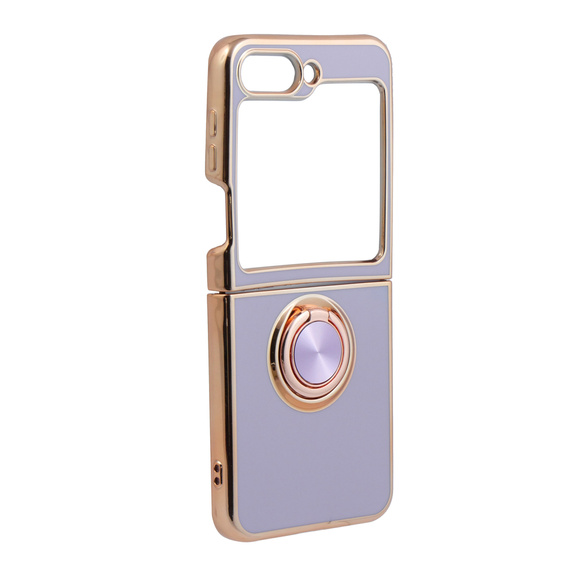 Чoхол до Samsung Galaxy Z Flip 5 5G, Electro Ring, фіолетовий