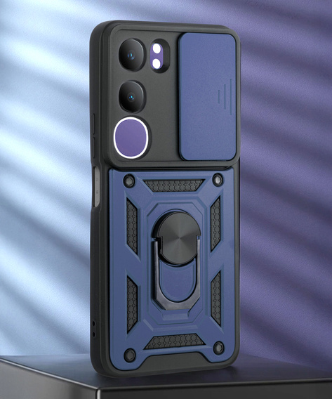 Чехол NOX Camera Slide Vivo V50 Lite 4G / 5G, CamShield Slide, синий